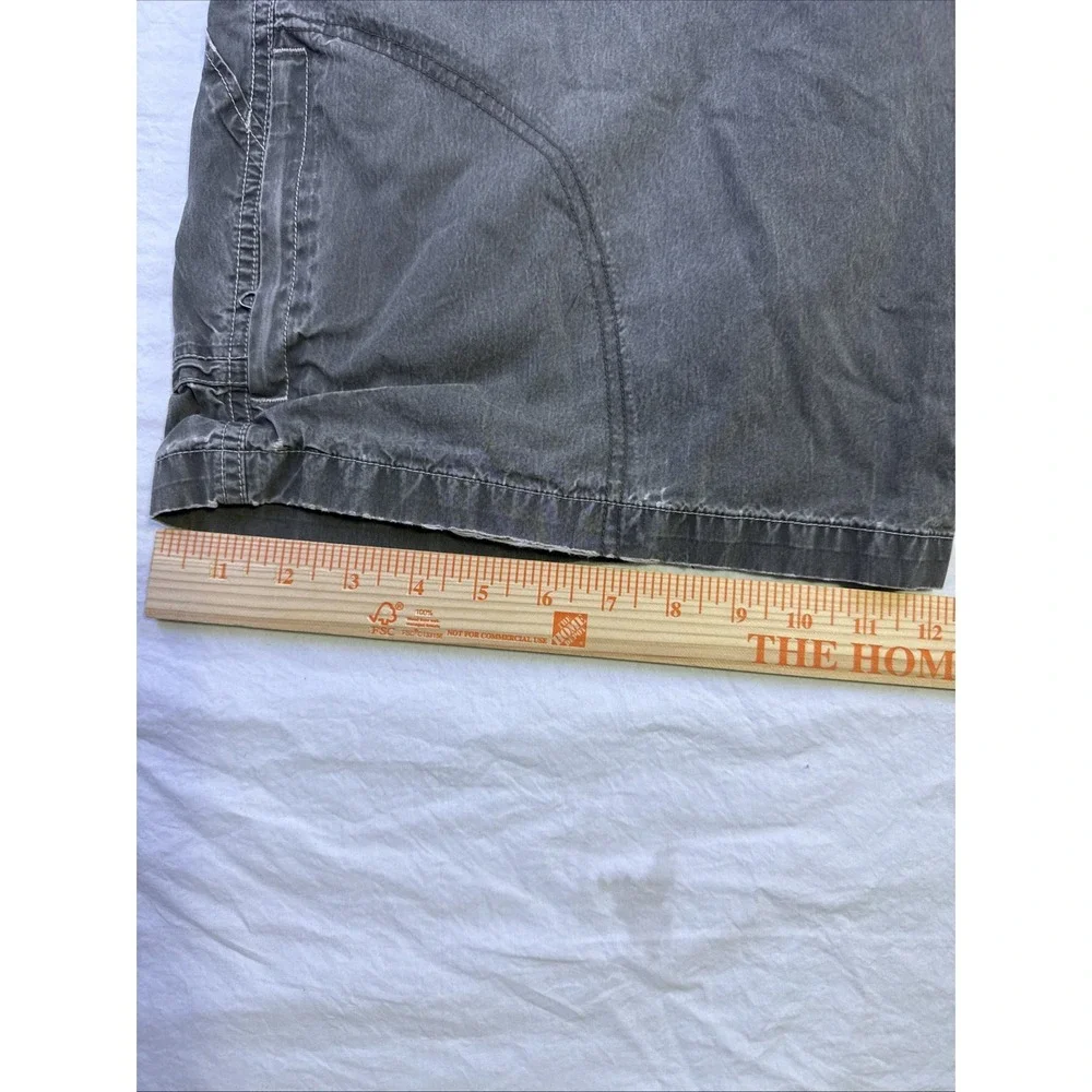Kuhl  SHORTS MENS 36  BRN GRAY Vintage Patina Dye Hiking, Climbing, Rock